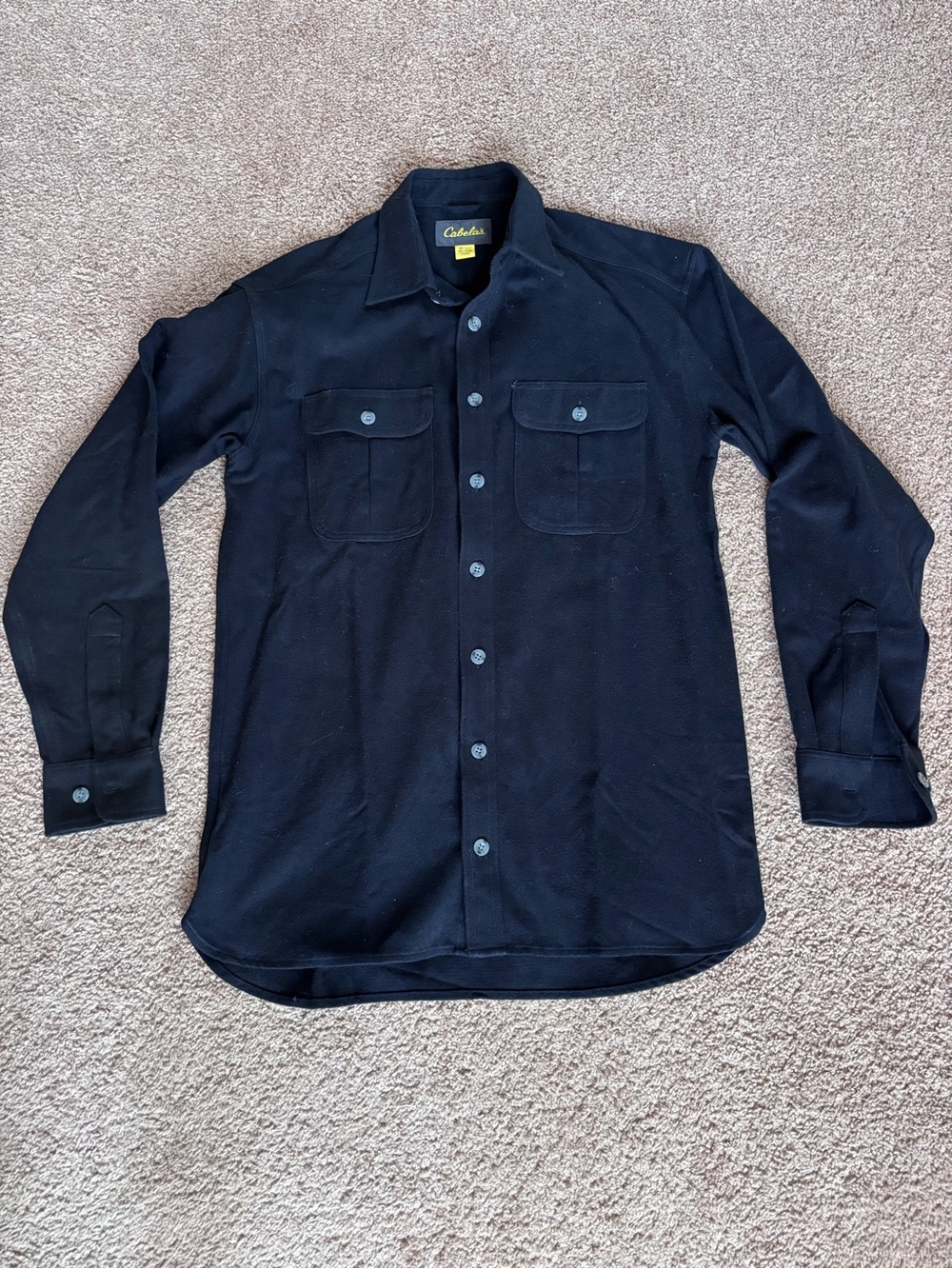Cabela’s black shirt jacket